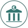 Haus mit Euro Symbol